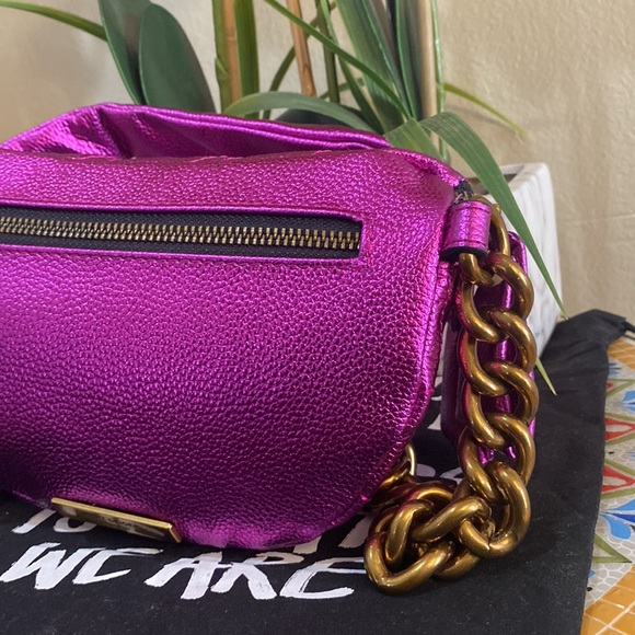 Kurt Geiger Small Kensington Soft Quilted Leather Belt Bag - Picture 9 of 13